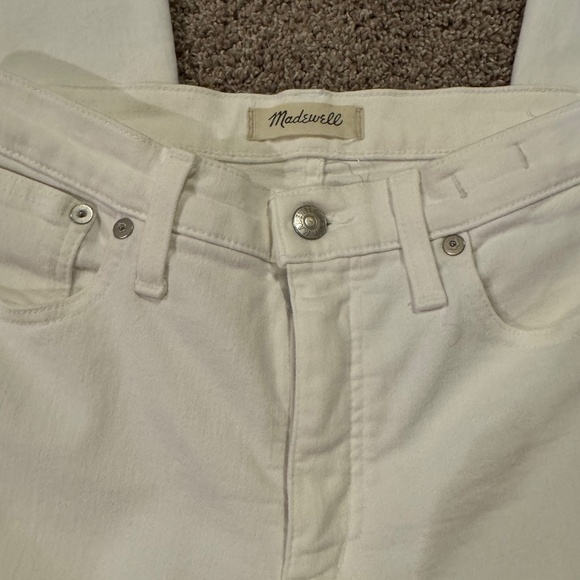 Madewell White Cali Demi Boot cut jeans size 27p - Picture 5 of 6